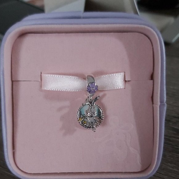 Pandora Disney Parks *Hong Kong Disneyland Exclusive* Stella Lou flower charm - Picture 3 of 14